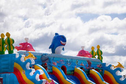 inflatable water slide rental